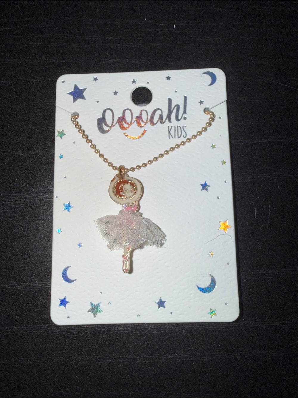 Ballerina girls necklace
